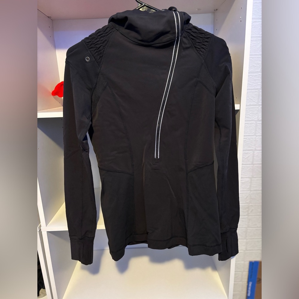 Lululemon Black Hooded Jacket